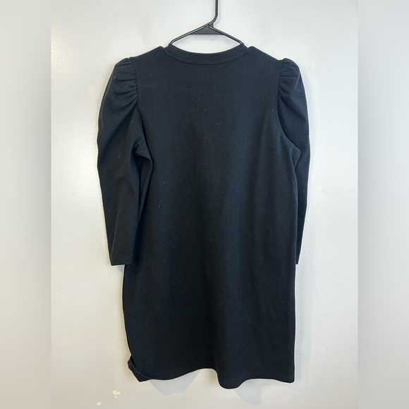 Pomander Place Black Vesty Puff Sleeve Mini Dress Size Large - Picture 9 of 10